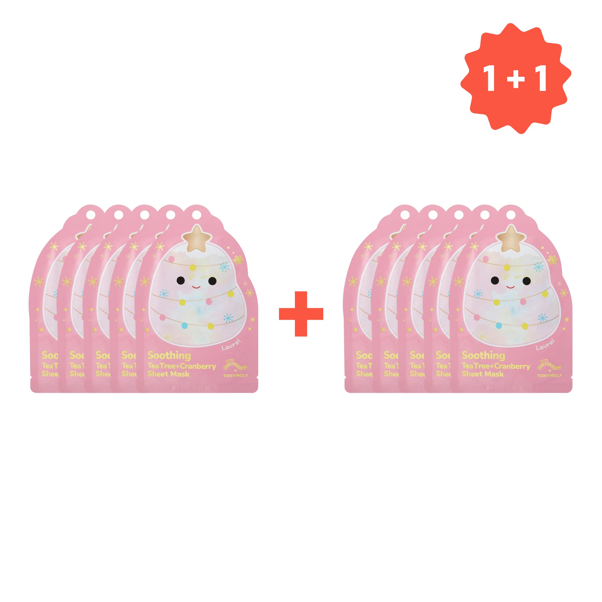 BOGO] Squishmallows x TONYMOLY Laurel Sheet Mask 5-Pack – TONYMOLY USA