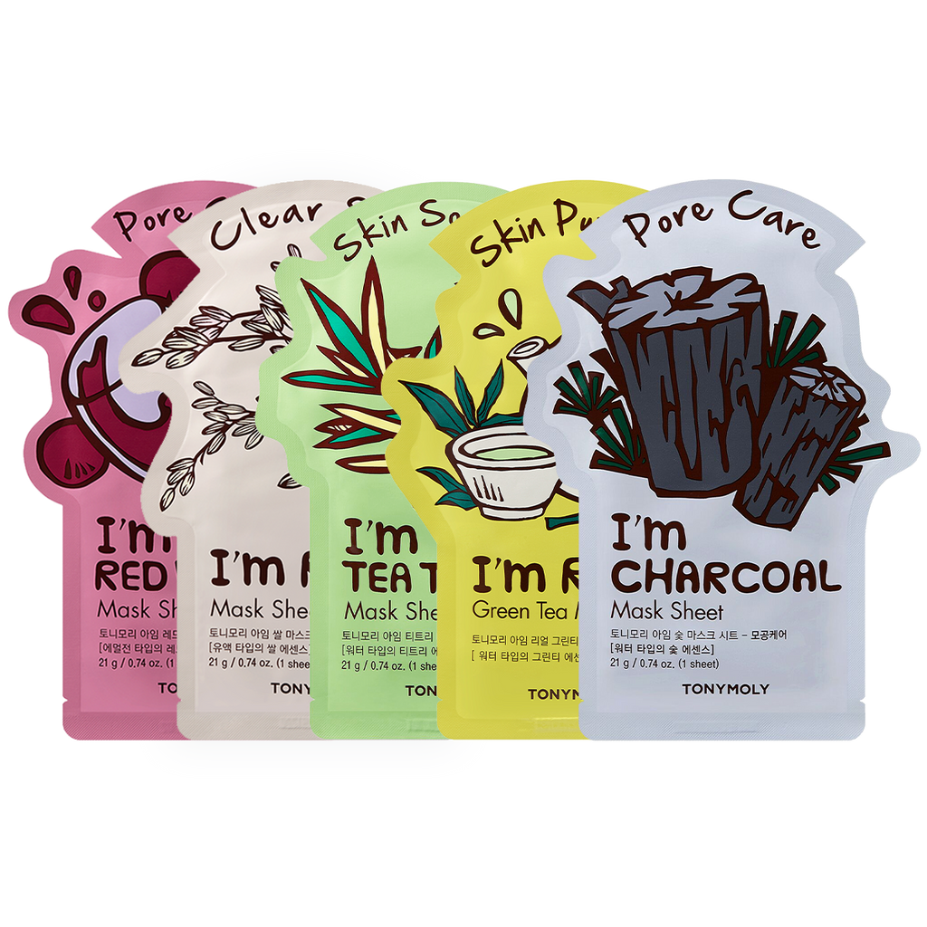 Acne & Oil Control 5-Pack I Am Mask Set
