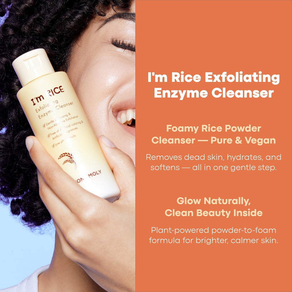 I'm Rice Exfoliating Enzyme Powder Cleanser – TONYMOLY USA