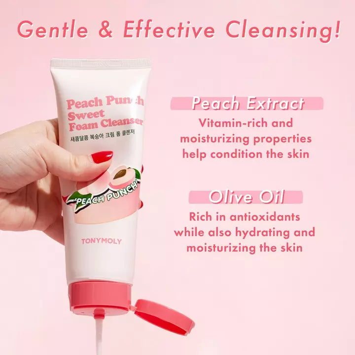 Peach Punch Sweet Foam Cleanser – TONYMOLY USA