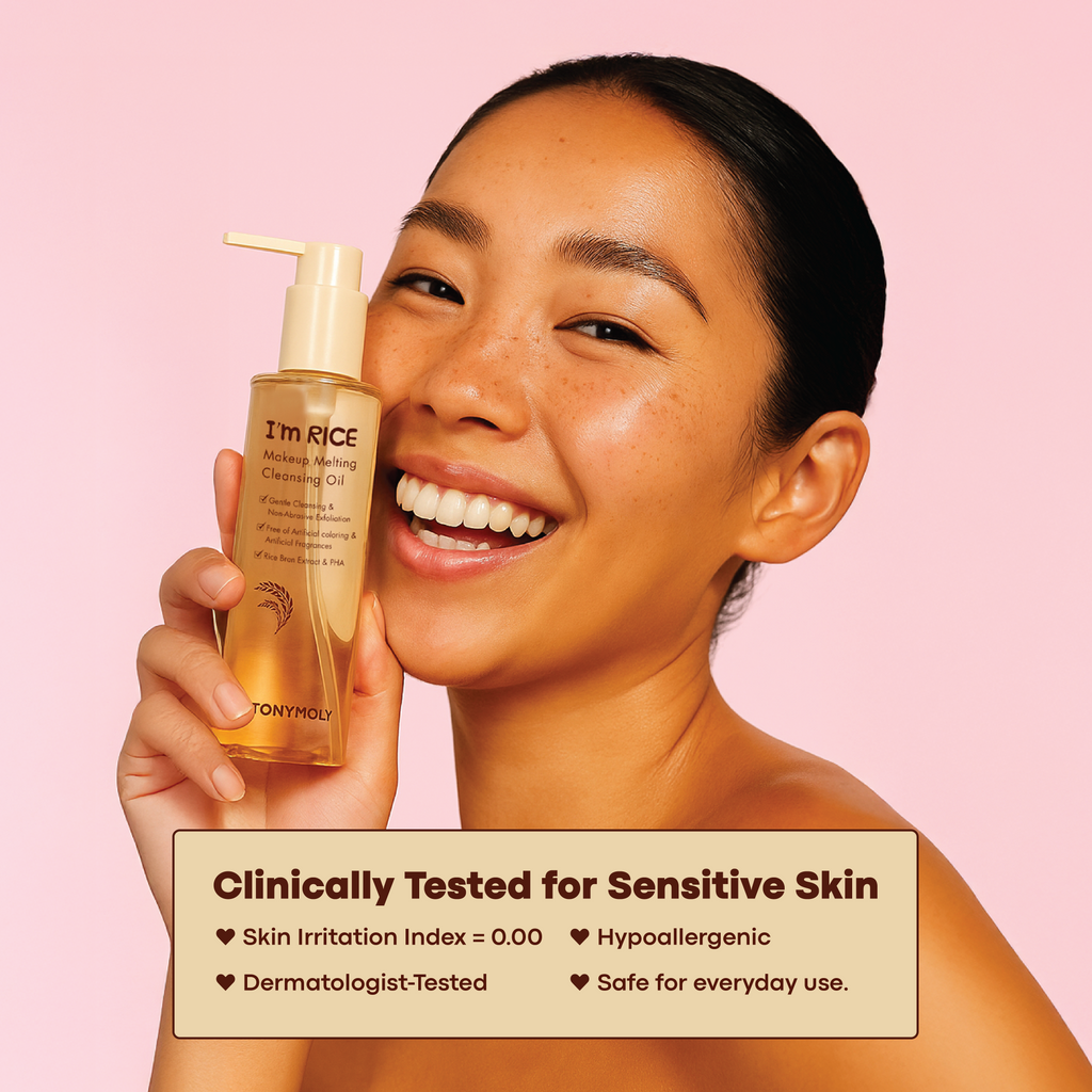 I'm Rice Makeup Removing Cleansing Oil – TONYMOLY USA