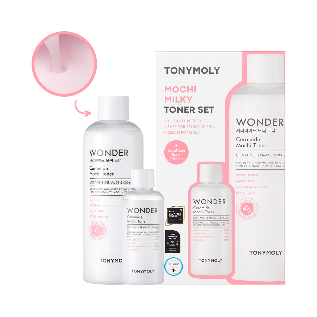 Mochi Milky Toner 2 Piece Set – TONYMOLY USA