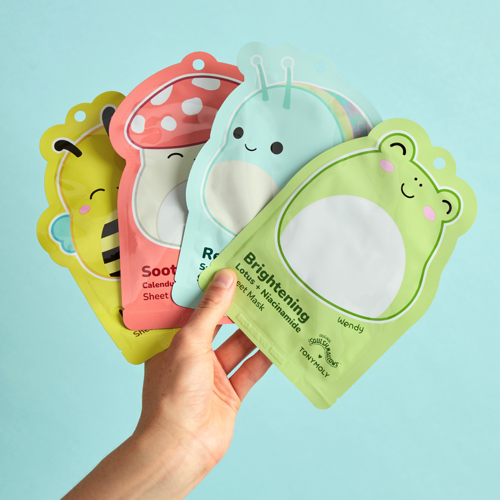 Squishmallows x TONYMOLY 4-Pack Sheet Mask Set – TONYMOLY USA