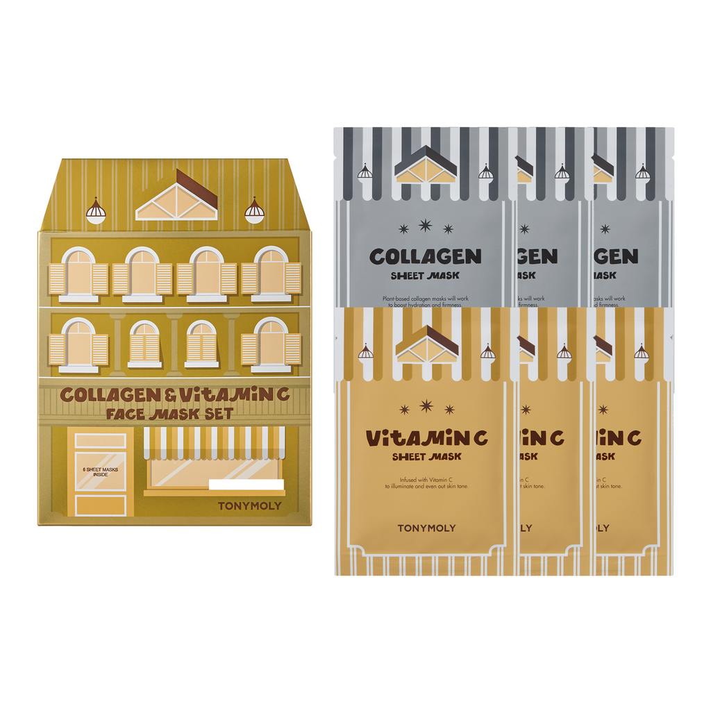 Mini House Of Masks - Collagen + Vitamin C – TONYMOLY USA