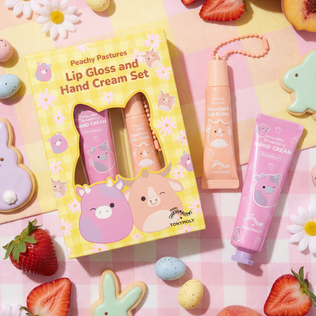 Squishmallows x TONYMOLY Hand Cream & Lip Gloss Duo – TONYMOLY USA Squishmallows x TONYMOLY Hand Cream & Lip Gloss Duo – TONYMOLY USA