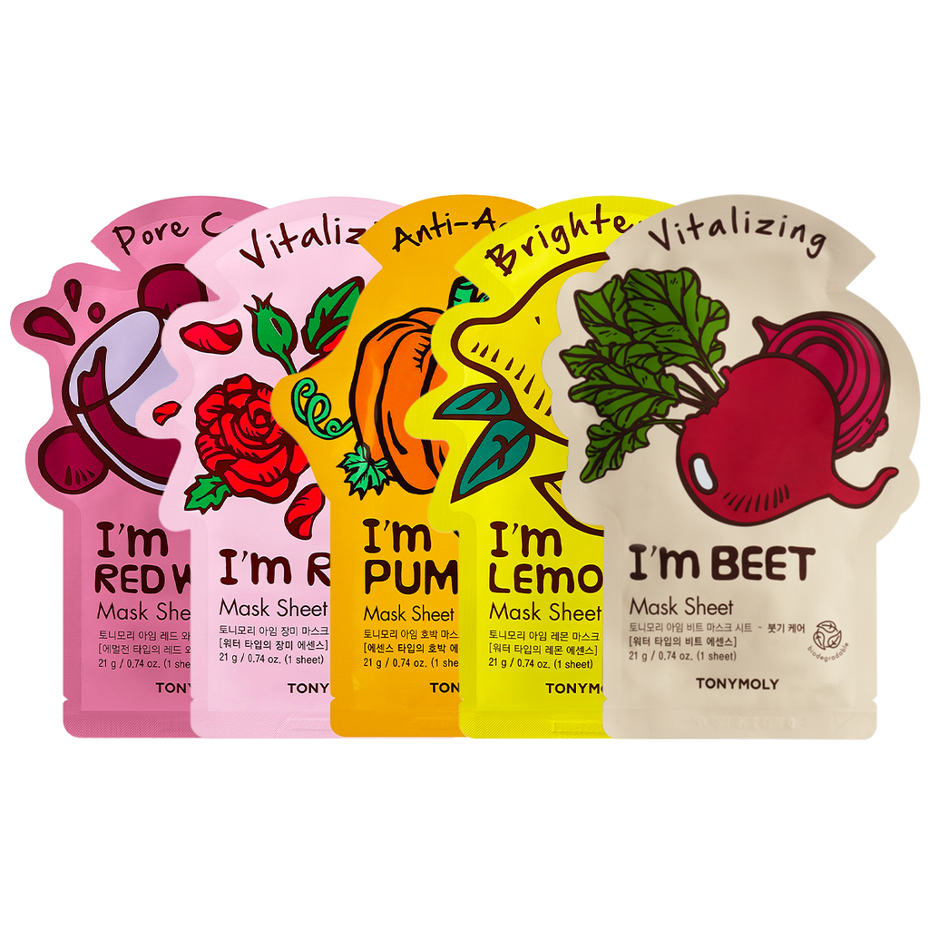 Vegan Faves 5-Pack I Am Mask Set – TONYMOLY USA
