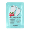 I'm Lovely Peach Foot Mask